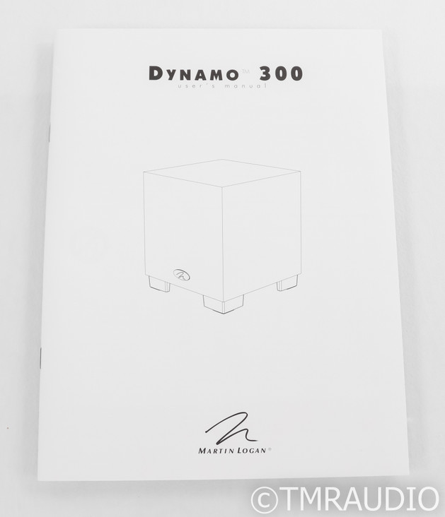 Martin Logan Dynamo 300 8" Powered Subwoofer; Black