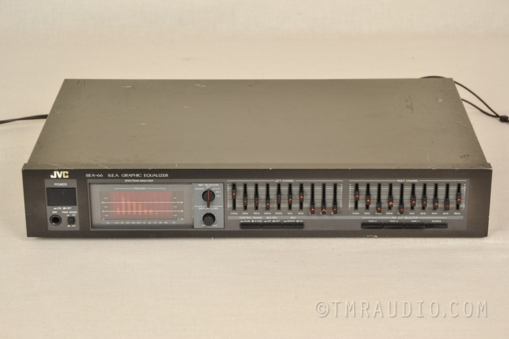 JVC SEA-66 10-band Graphic Equalizer with Spectrum Analyzer