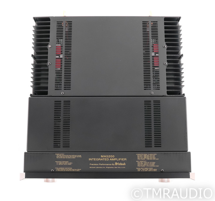 McIntosh MA5200 Stereo Integrated Amplifier; DAC; MM Phono; Remote (SOLD)