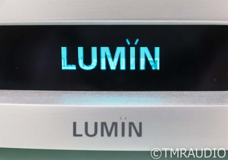 Lumin A1 Network Streamer w/ Kenneth Lau Power Supply; Silver; A-1