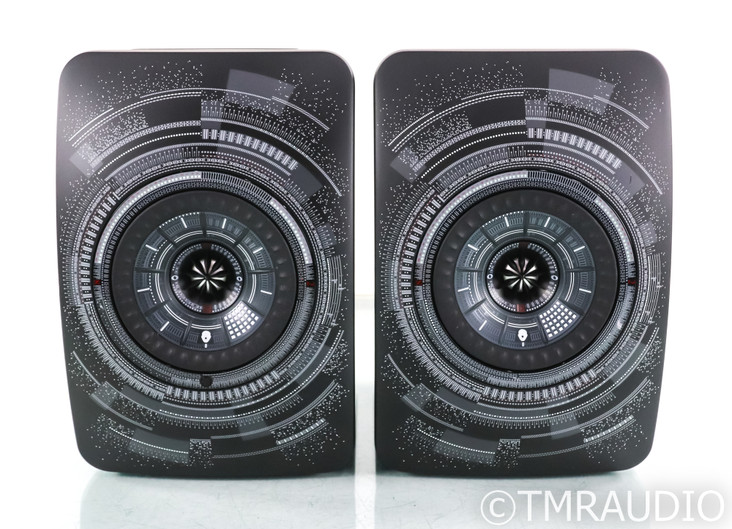 KEF LS50W Nocturne Edition Wireless Bookshelf Speakers; Black Pair; LS-50W