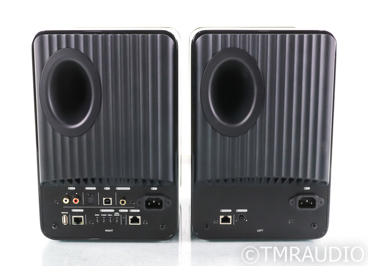 KEF LS50W Nocturne Edition Wireless Bookshelf Speakers; Black Pair; LS-50W