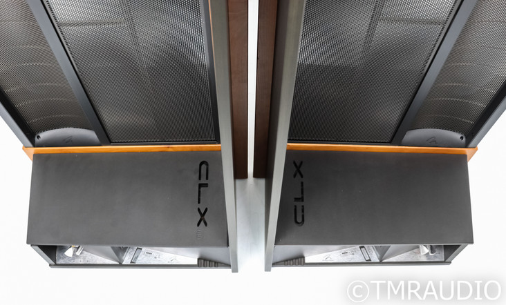 Martin Logan CLX Electrostatic Floorstanding Speakers; Wood Pair