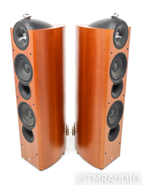 KEF Reference Series 205 Floorstanding Speakers; Cherry Pair