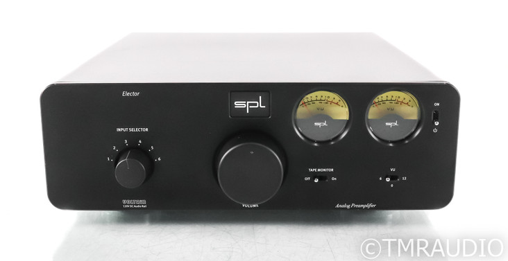 SPL Elector Stereo Preamplifier; Black