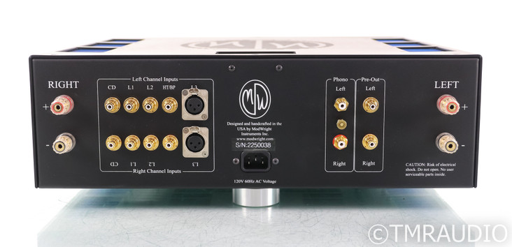 ModWright KWH 225i Stereo Tube Hybrid Integrated Amplifier; Black; Remote