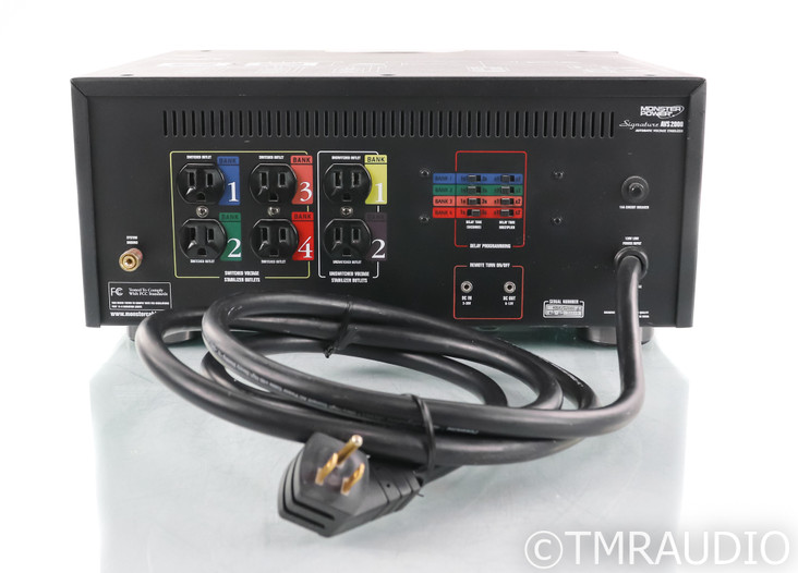 Monster Power Signature AVS 2000 AC Power Line Conditioner; AVS2000