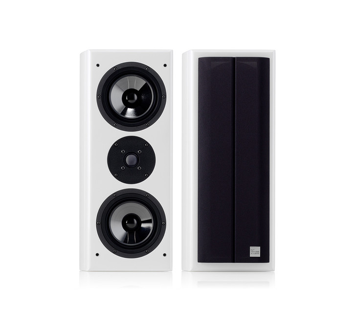 Vienna Acoustics Waltz Grand On Wall Speakers; White Pair (Open Box)