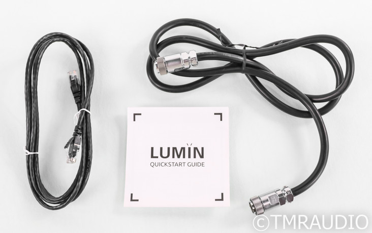 Lumin X1 Network Streamer; X-1; Power Supply; Black