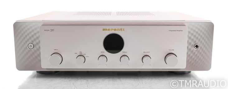 Marantz Model 30 Stereo Integrated Amplifier; Remote; Silver; MM / MC Phono