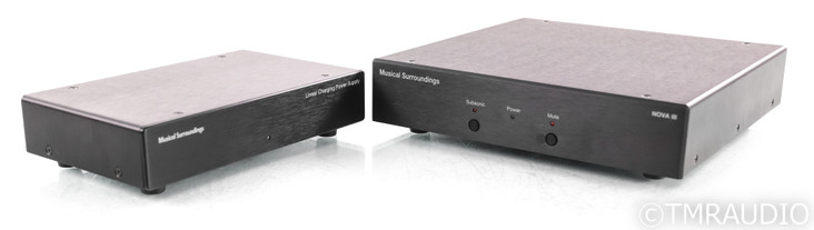 Musical Surroundings Nova III MM / MC Phono Preamplifier; Nova3; Black