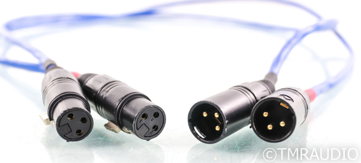 JPS Labs Ultraconductor XLR Cables; 1m Pair Balanced Interconnects