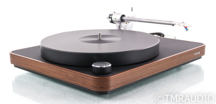 Clearaudio Concept Wood Belt Drive Turntable; Dark Baltic Birch; No Cartridge