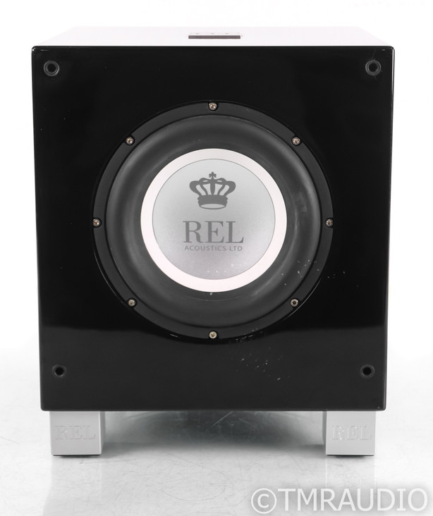 REL T/7i 8" Power Subwoofer; T7I; Gloss Black