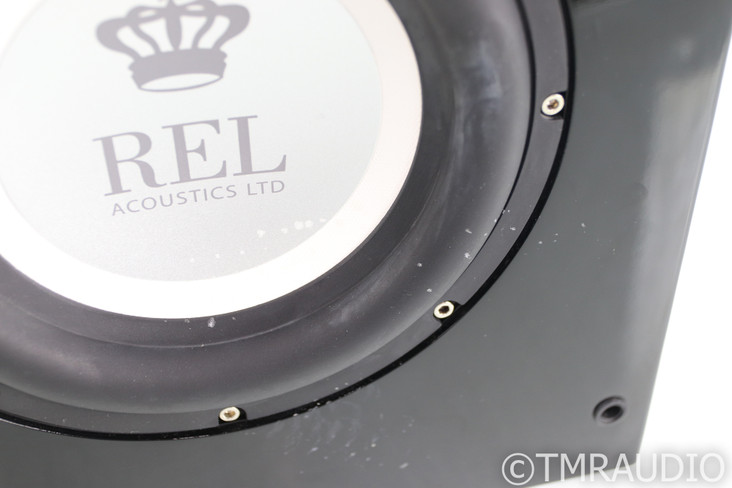 REL T/7i 8" Power Subwoofer; T7I; Gloss Black