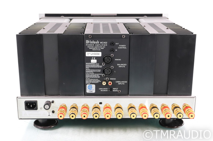 McIntosh MC402 Stereo Power Amplifier; MC-402 (SOLD10)