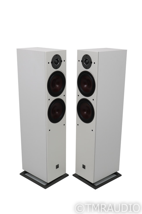 DALI Oberon 7 Floorstanding Speakers; White Pair; Seven