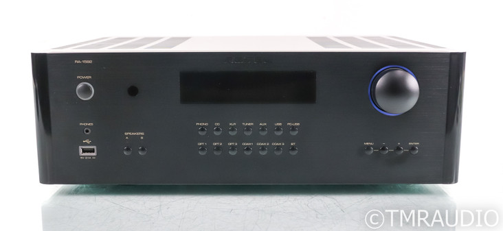 Rotel RA-1592 Stereo Integrated Amplifier; Black; MM Phono; Remote; Bluetooth