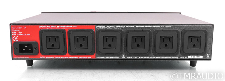 IsoTek EVO3 Sigmas AC Power Line Conditioner; EVO-3; Black (SOLD)