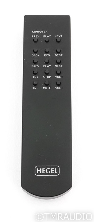 Hegel H160 Streaming Integrated Amplifier; H-160; Black; Remote