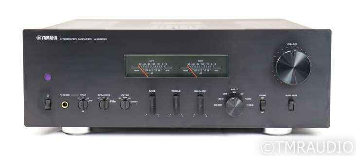 Yamaha A-S2200 Stereo Integrated Amplifier; AS2200; Remote; MM / MC Phono