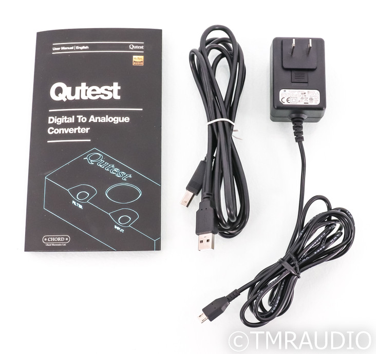 Chord Electronics Qutest DAC; D/A Converter; Black (SOLD9)