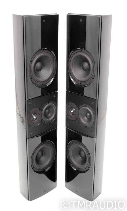 Aerial Acoustics 7LCR On-Wall Speakers; 7LCR; Black Pair