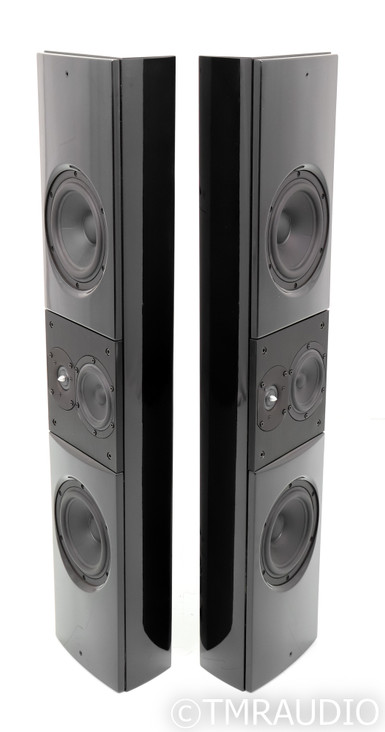 Aerial Acoustics 7LCR On-Wall Speakers; 7LCR; Black Pair