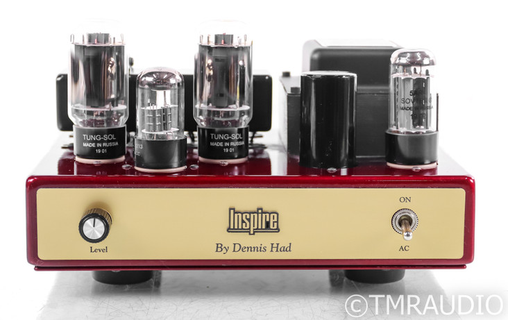Dennis Had Inspire 6FLV-v SE Stereo Tube Integrated Amplifier; 6FLVv; Red