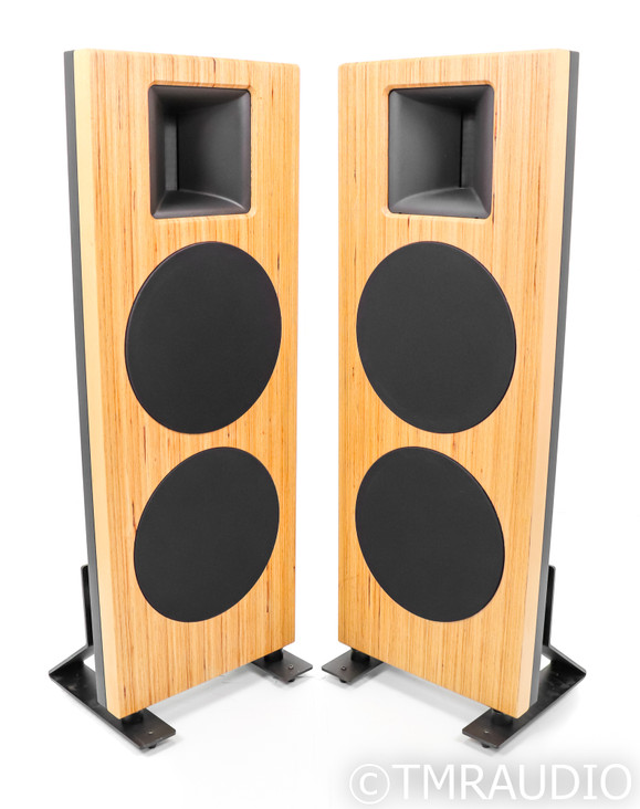 Spatial Audio X5 Floorstanding Speakers; Ultralam Wood Pair