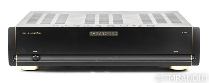Parasound A 23+ Stereo Power Amplifier+; Black; A23+
