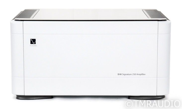 PS Audio BHK Signature 250 Stereo Power Amplifier; Tube Hybrid; Silver (Used)