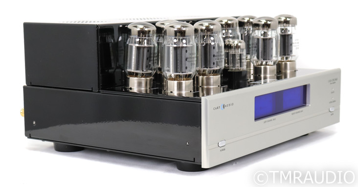 Cary Audio CAD-120S Mk II Stereo Tube Power Amplifier; CAD120S; Mk2; Silver
