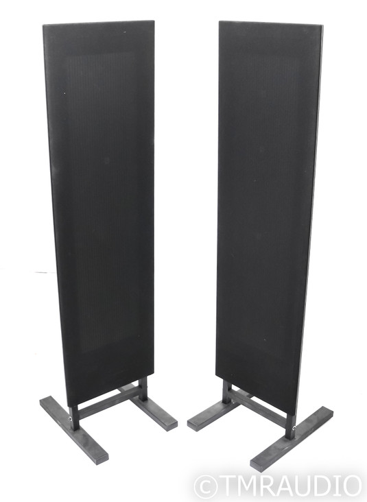 Magnepan LRS Planar Magnetic Speakers; Black Pair w/ Sound Anchor Stands