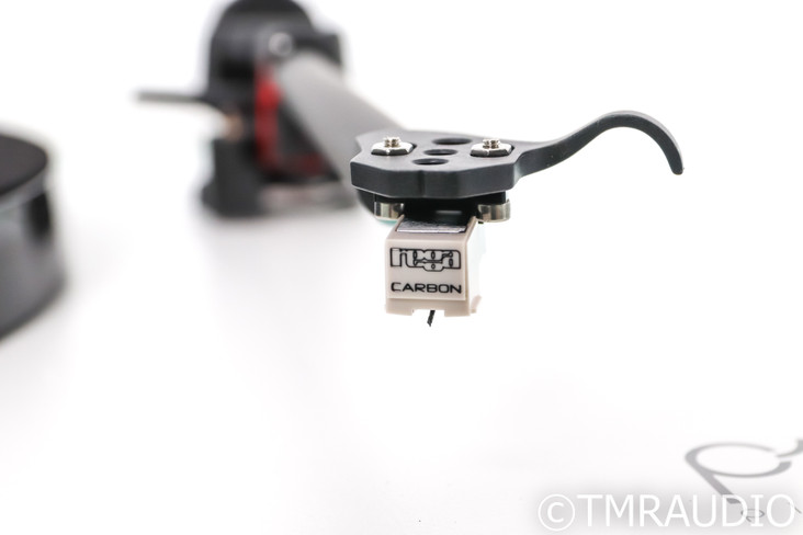 Rega P1 Plus Belt Drive Turntable; White; Carbon Cartridge; MM Phono (Open Box)