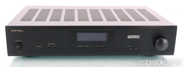 Rotel A11 Tribute Stereo Integrated Amplifier; MM Phono; Bluetooth (Open Box)