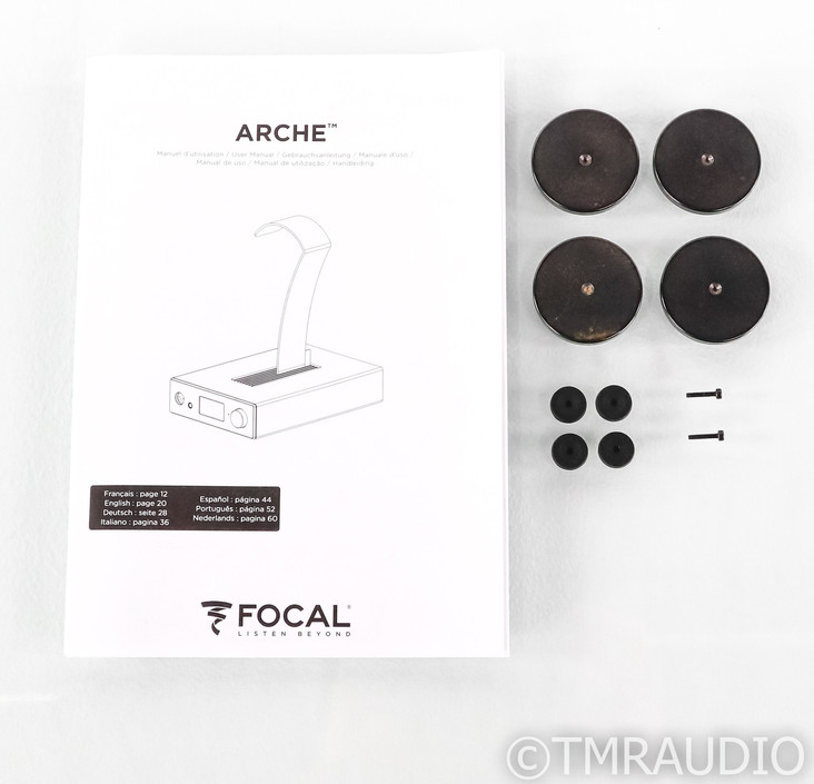 Focal Arche Headphone Amplifier / Stand / DAC; Black