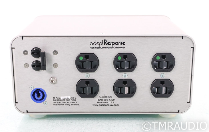Audience aR6 AC Power Line Conditioner; Adept Response; Silver (Open Box)