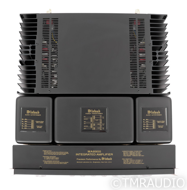 McIntosh MA8900 Stereo Integrated Amplifier; MA-8900; Remote (Unused)