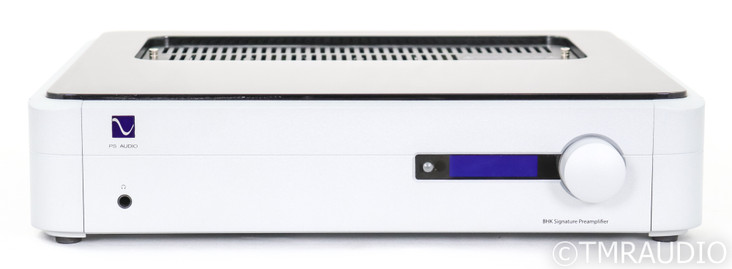 PS Audio BHK Signature Stereo Tube Preamplifier; Remote; Silver; Remote (Used)