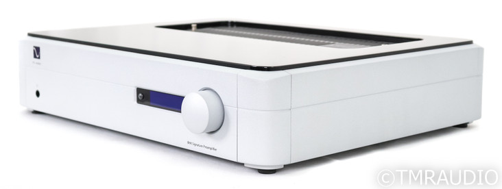 PS Audio BHK Signature Stereo Tube Preamplifier; Remote; Silver; Remote (Used)