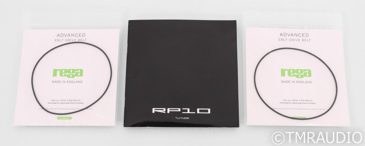 Rega RP10 Belt Drive Turntable; RP-10; Rega Aphelion MC Cartridge