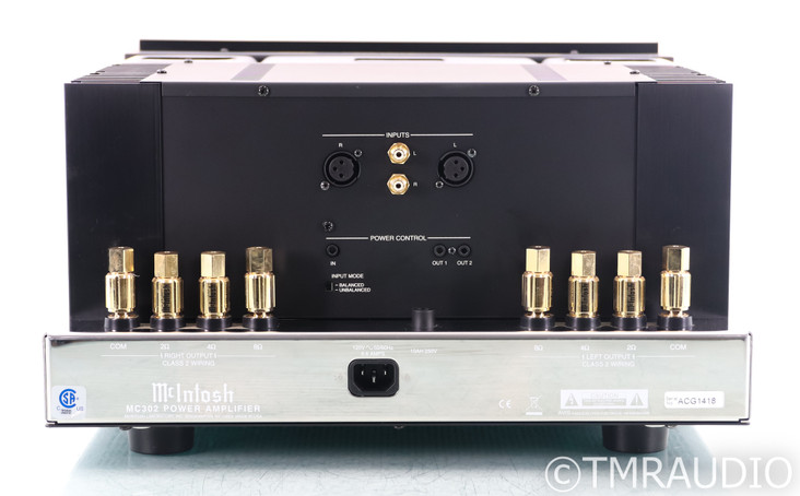 McIntosh MC302 Stereo Power Amplifier; MC-302 (SOLD11)