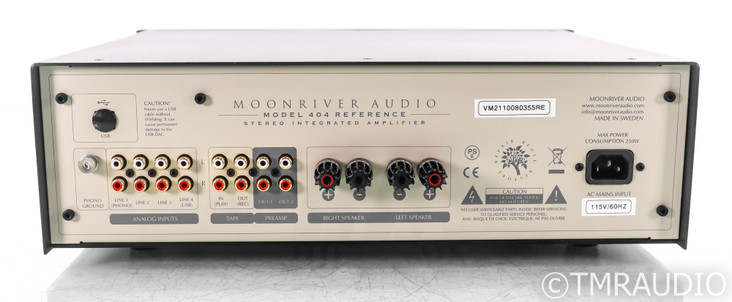 Moonriver Audio Model 404 Reference Stereo Integrated Amplifier; Remote
