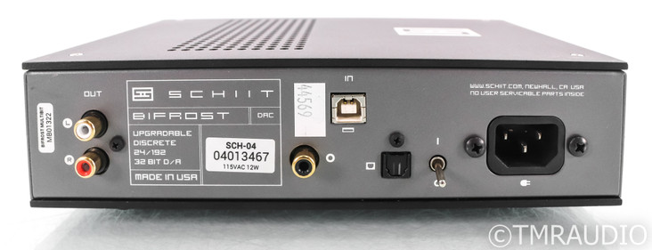 Schiit Bifrost DAC; D/A Converter; Black; Unison USB