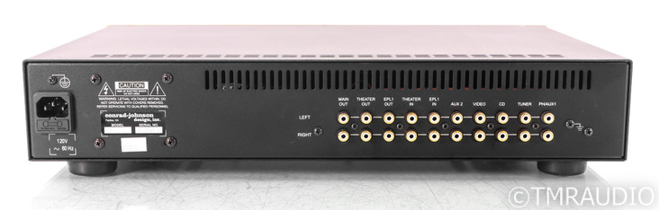 Conrad Johnson ET3 Stereo Tube Preamplfiier; Remote; ET-3