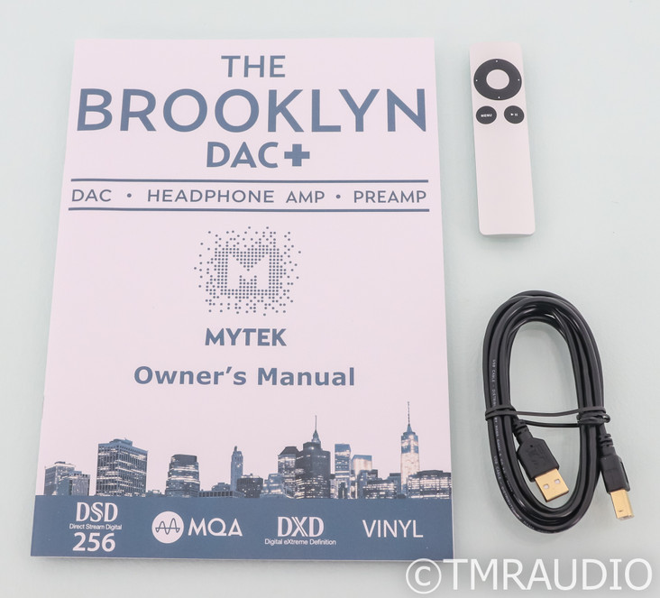 Mytek Brooklyn DAC+ D/A Converter; Remote; Black; DAC