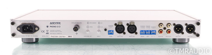 AQVOX Phono 2Ci MKll MM / MC Phono Preamplifier; 2-CI (1/2)