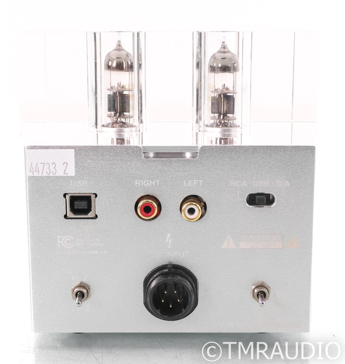 Woo Audio WA7 Fireflies Tube Headphone Amplifier; WA-7; Silver; Solid State PSU