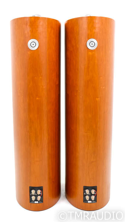 B&W 803 D1 Floorstanding Speakers; Cherry Pair